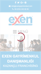 Mobile Screenshot of exengayrimenkul.com